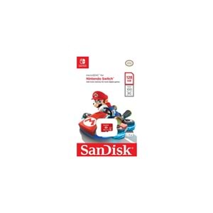 Sandisk SDSQXAO-128G-GN3ZN 128GB Nintendo Mario SDXC 100MB/s MicroSD Card