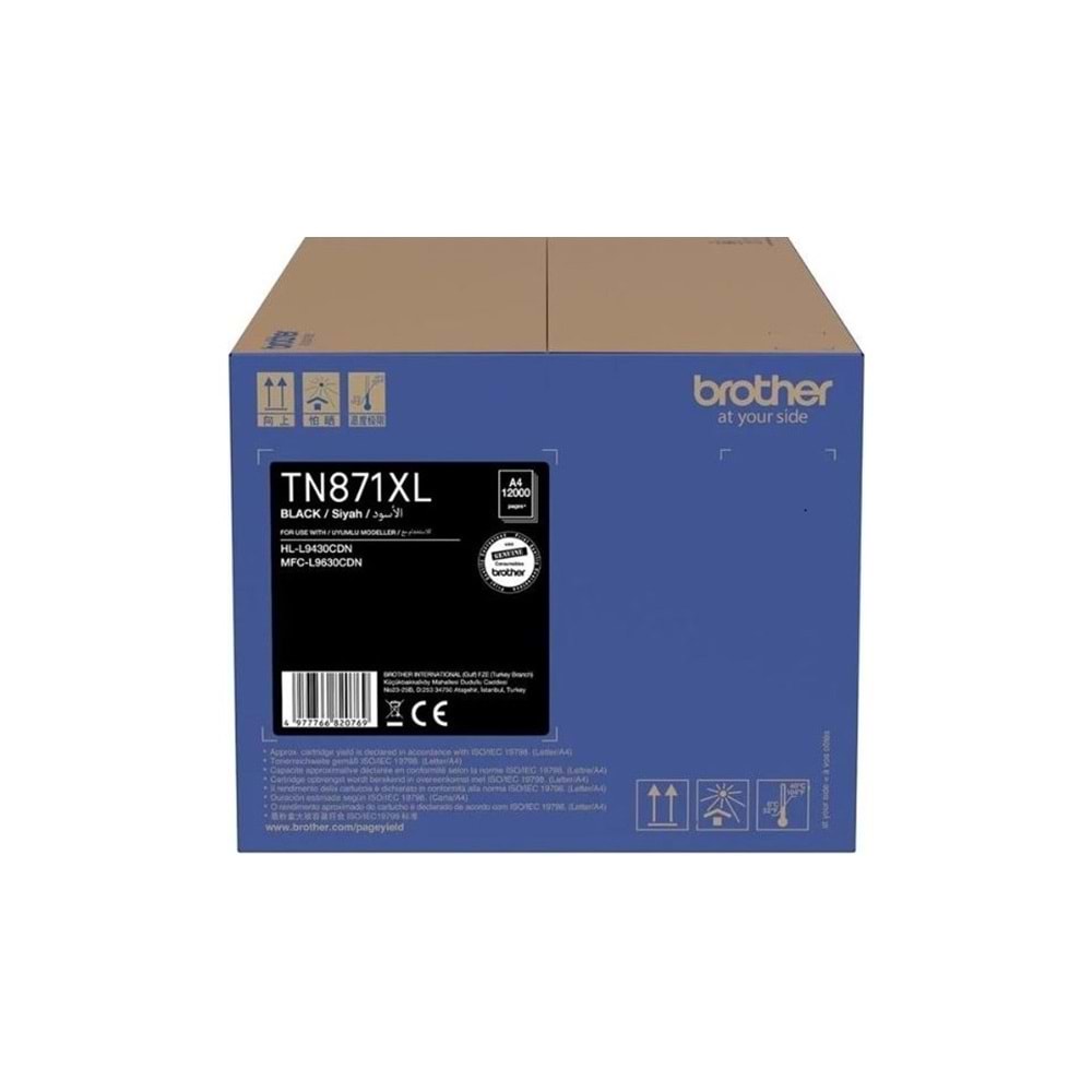Brother TN871XXLBK 15.000 Sayfa Siyah Toner