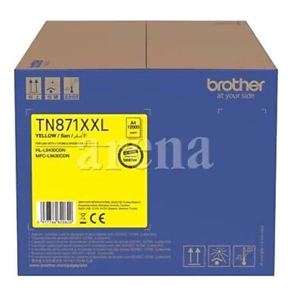 Brother TN871XXLY 12.000 Sayfa SARI TONER