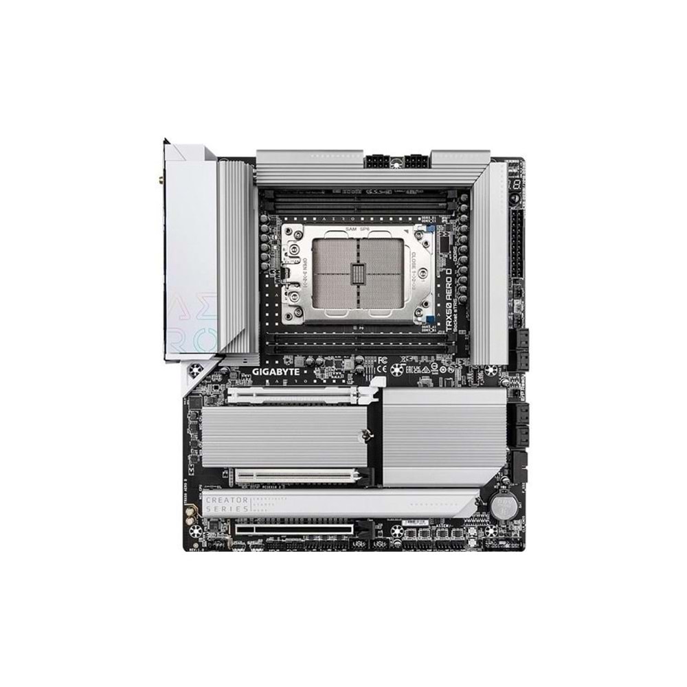 Gigabyte TRX50-AERO-D TRX50-AERO-D 8000MHz OC DDR5 sTR5 M.2 HDMI DisplayPort ATX Anakart