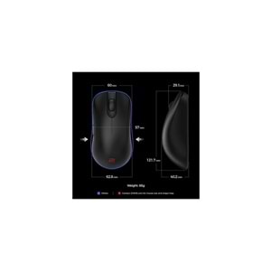 ZOWIE ZA13-DW Küçük boy 4K 4000Hz Simetrik Kablosuz E-spor Oyuncu Mouse