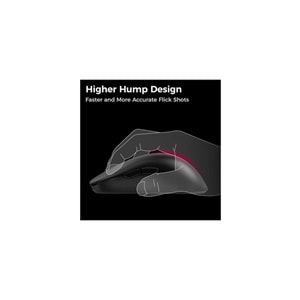 ZOWIE ZA13-DW Küçük boy 4K 4000Hz Simetrik Kablosuz E-spor Oyuncu Mouse