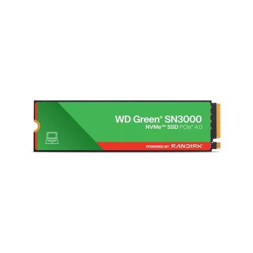 WD GREEN 500GB M.2 NVMe SN3000 5000/4000MB/s WDS500G5G0E SSD