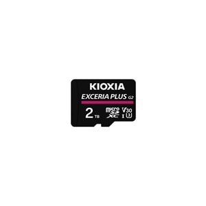 KIOXIA 2TB EXCERIA PLUS G2 MICRO SDXC 4K 100MB/s LMPL2M002TG2