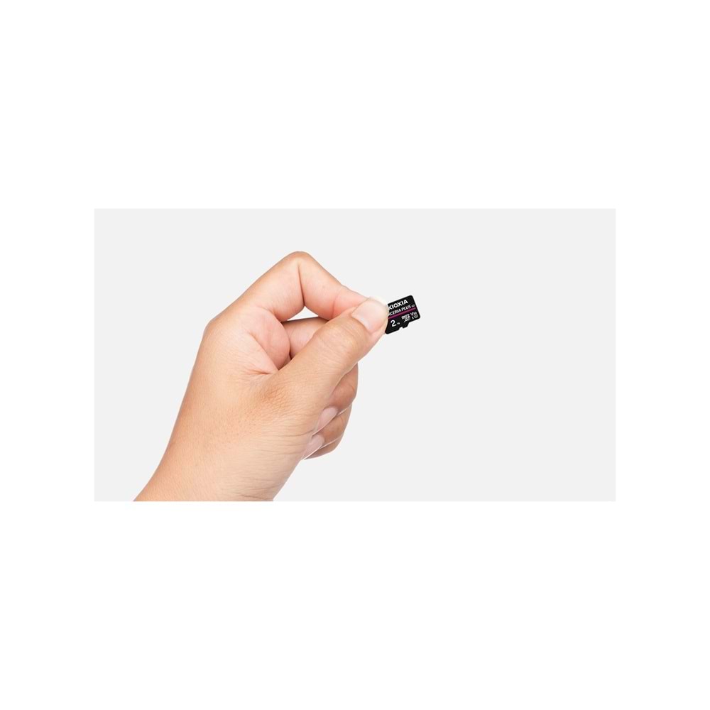 KIOXIA 2TB EXCERIA PLUS G2 MICRO SDXC 4K 100MB/s LMPL2M002TG2