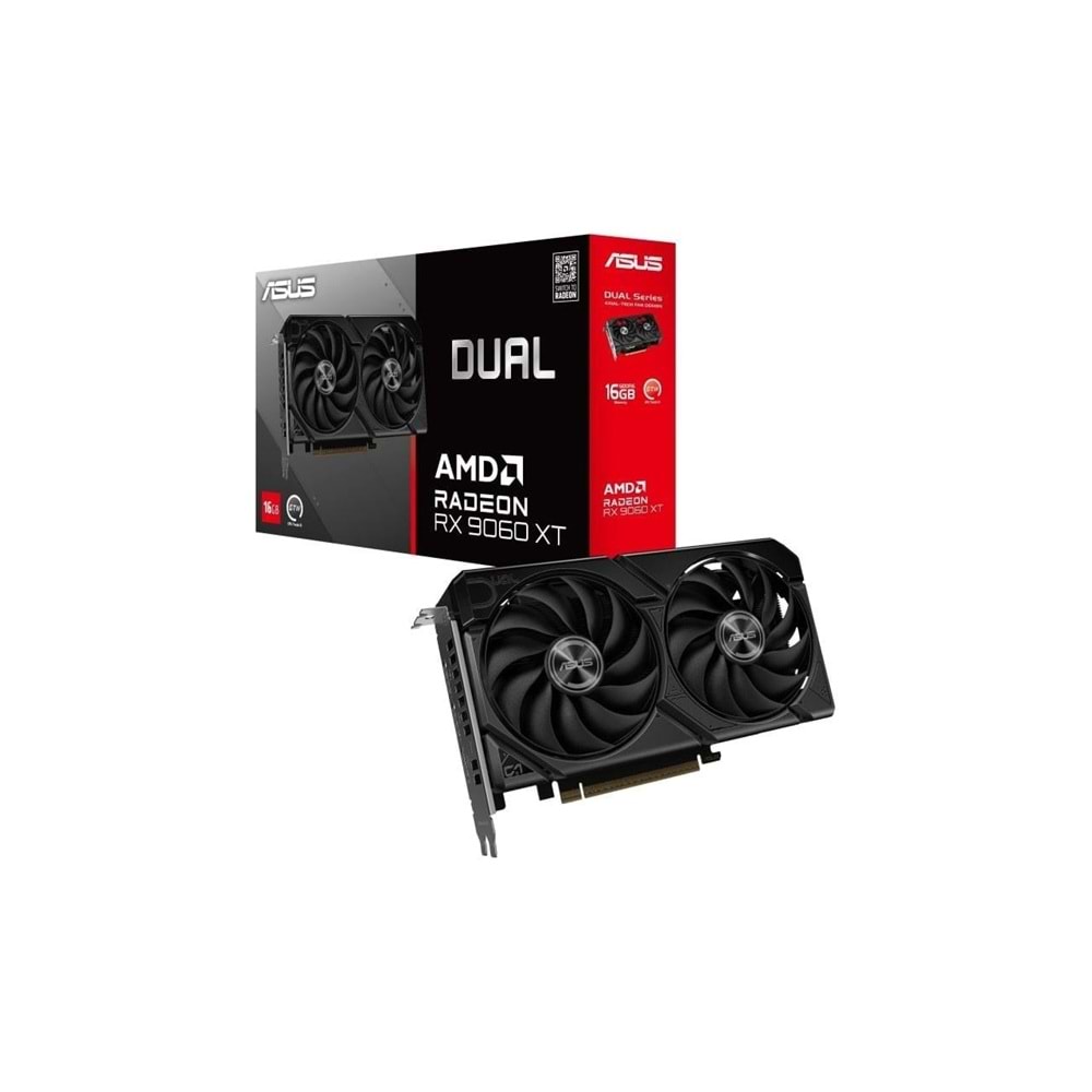 Asus DUAL-RX9060XT-16G AMD RADEON 128BIT 16GB VGA