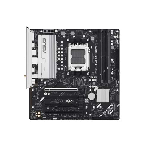 Asus B850M MAX GAMING WIFI AM5 DDR5 8000MHZ(OC) mATX HDMI ANAKART