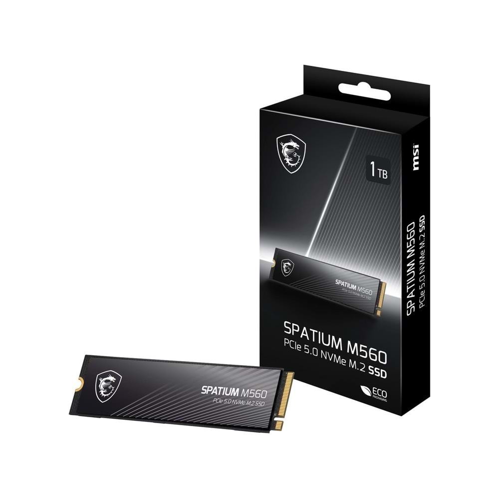 MSI SPATIUM1TB M560 PCIE 5.0 NVME M.2 10200/8400MB/s