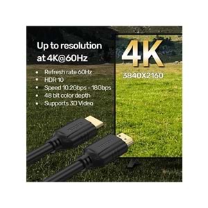 Unitek HDMI2.0 Kablo 20MT 4K&60Hz (C11079BK-20M)