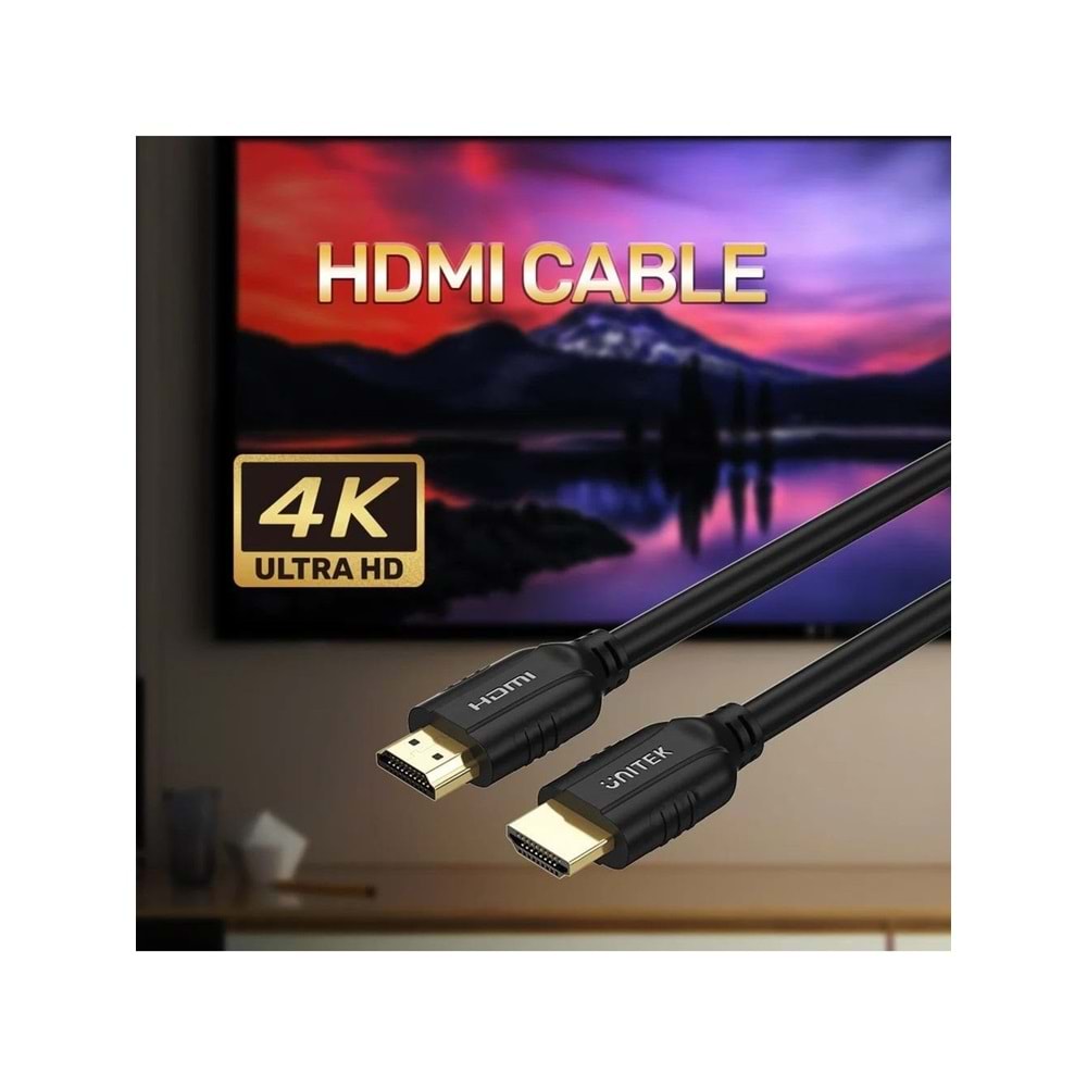 Unitek HDMI2.0 Kablo 15MT 4K&60Hz (C11079BK-15M)