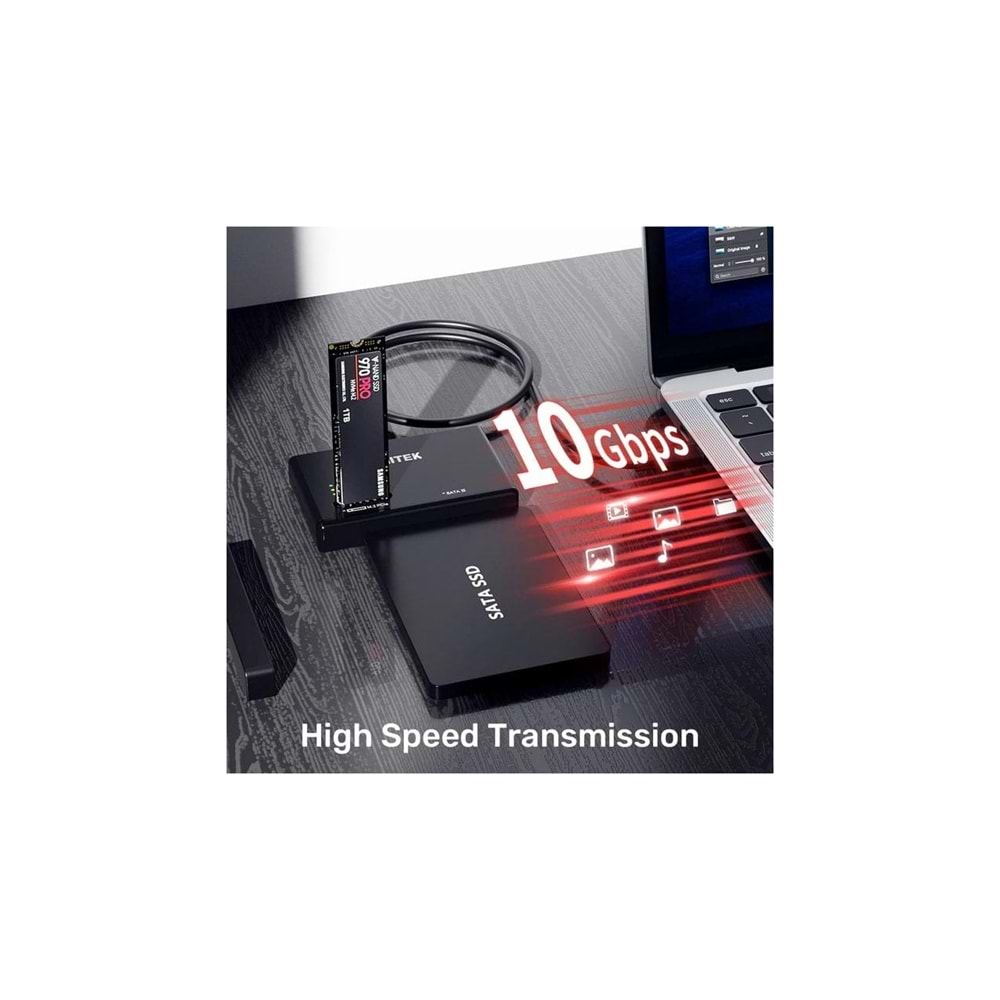Unitek USB-C TO M.2 NVME+SATA III DÖNÜŞTÜR(S1232A)