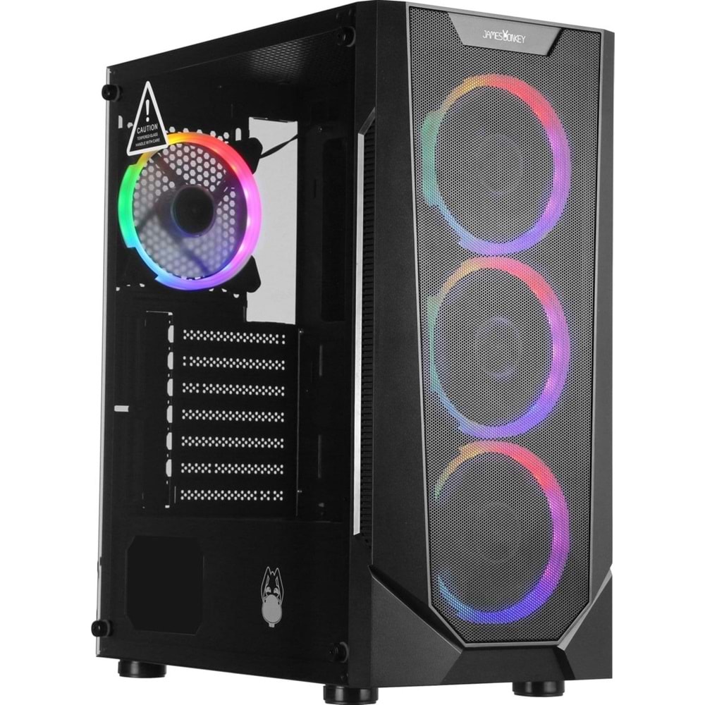 JAMES DONKEY HELIX H800 4XRBW ATX 550W GAMING Kasa