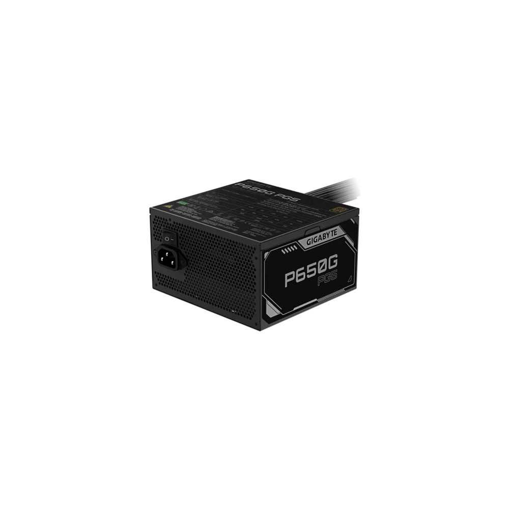Gigabyte P650G 650W 80+ Gold 120mm Fan Siyah PSU