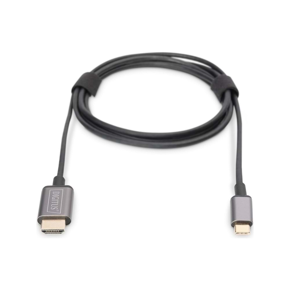 Digitus Type-C Erkek to HDMI Görüntü Adaptör Kablo