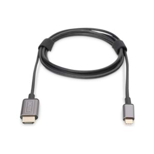 Digitus Type-C Erkek to HDMI Görüntü Adaptör Kablo