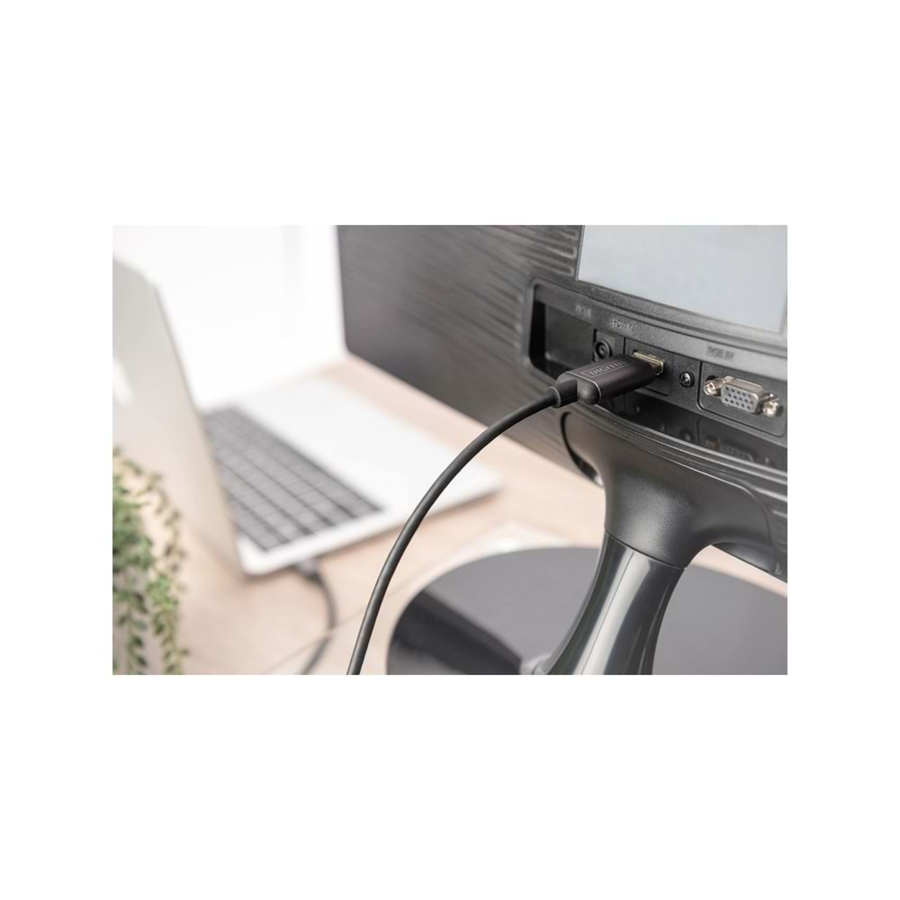 Digitus Type-C Erkek to HDMI Görüntü Adaptör Kablo