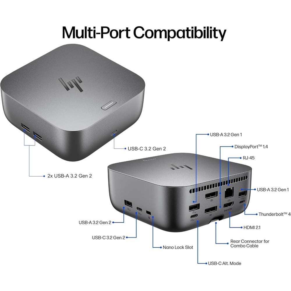 HP G6 Dock Station Thunderbolt 4 Ultra (180 Watt)