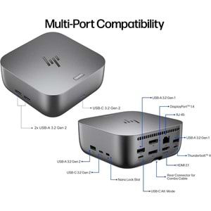 HP G6 Dock Station Thunderbolt 4 Ultra (180 Watt)