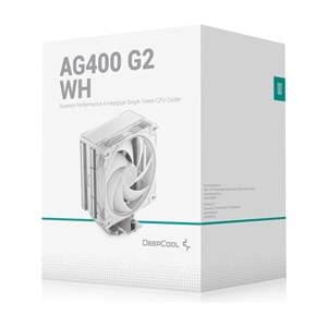 DeepCool 120mm Hava Soğutucu Beyaz (AG400-G2-WH)