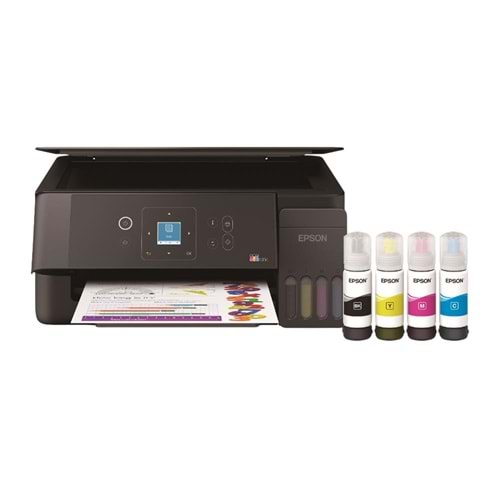 Epson EcoTank L3360 Fotokopi, Tarayıcı, Wi-Fi Tanklı A4 Yazıcı (C11CL63412)