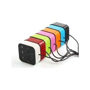 Dark Usb 2.0 Kart Okuyuculu Çoklayıcı