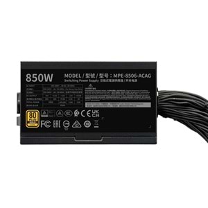 Cooler Master 850W 80+ (Elite 681) ARGB Siyah ATX