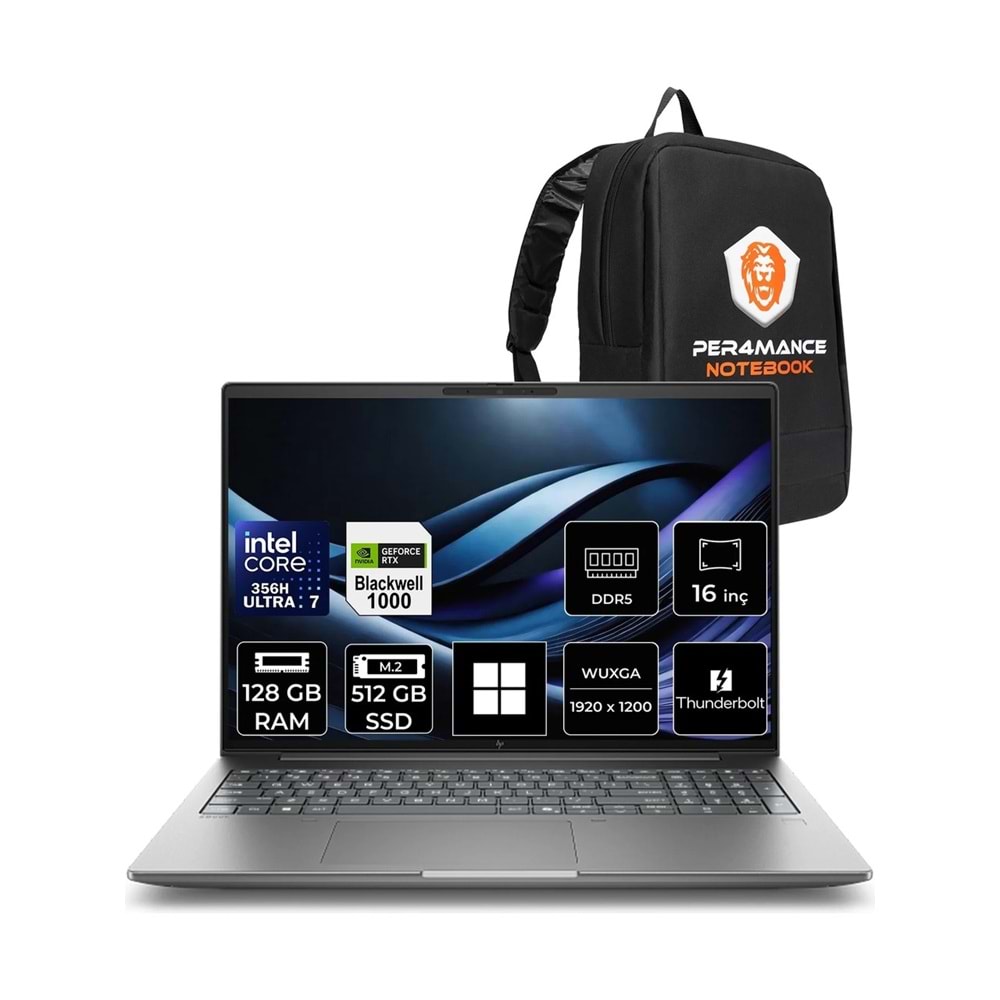 HP ZBook X G2i Ultra 7 356H-16