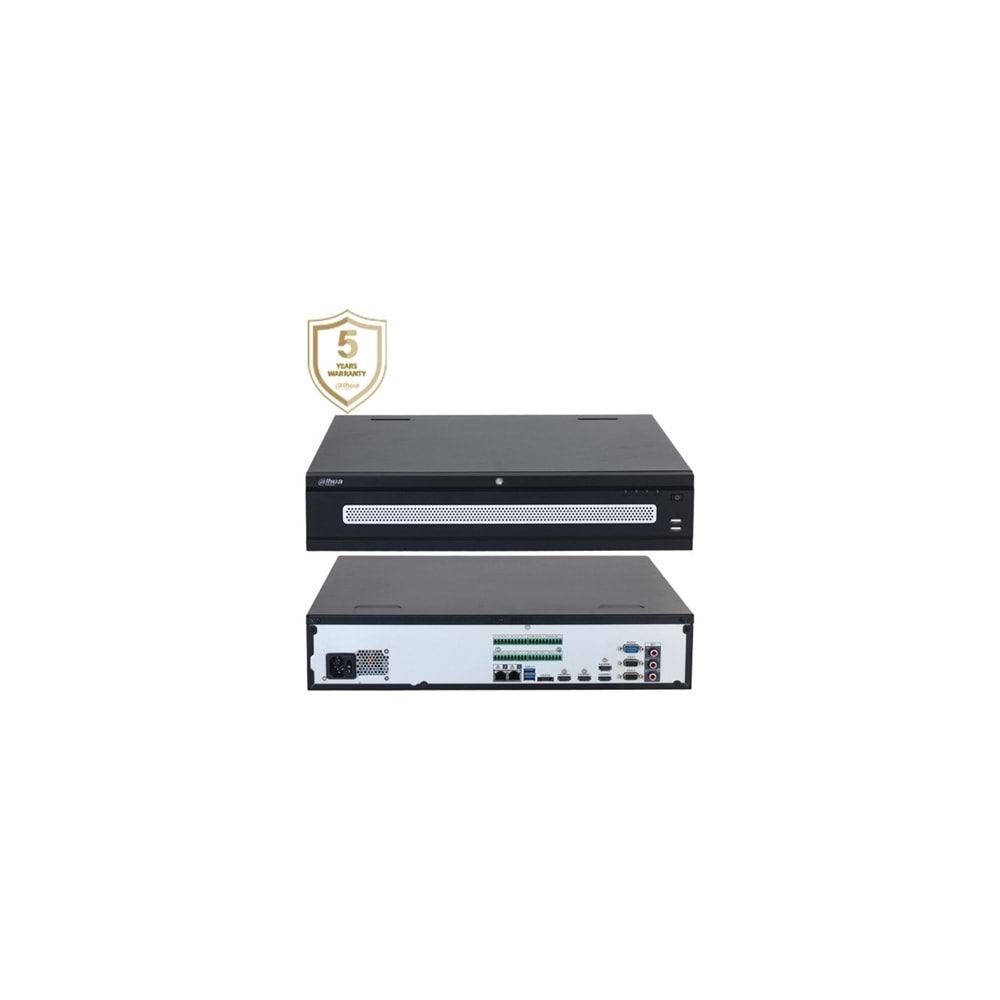 Dahua NVR608H-32-XI 32Kanal 2U H.265 NVR 8x20TB