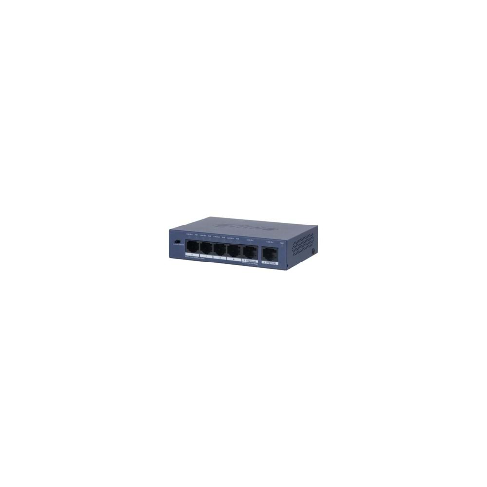 Dahua 5Port 10/100Mbps PoE 60W (S3006-4ET-60)
