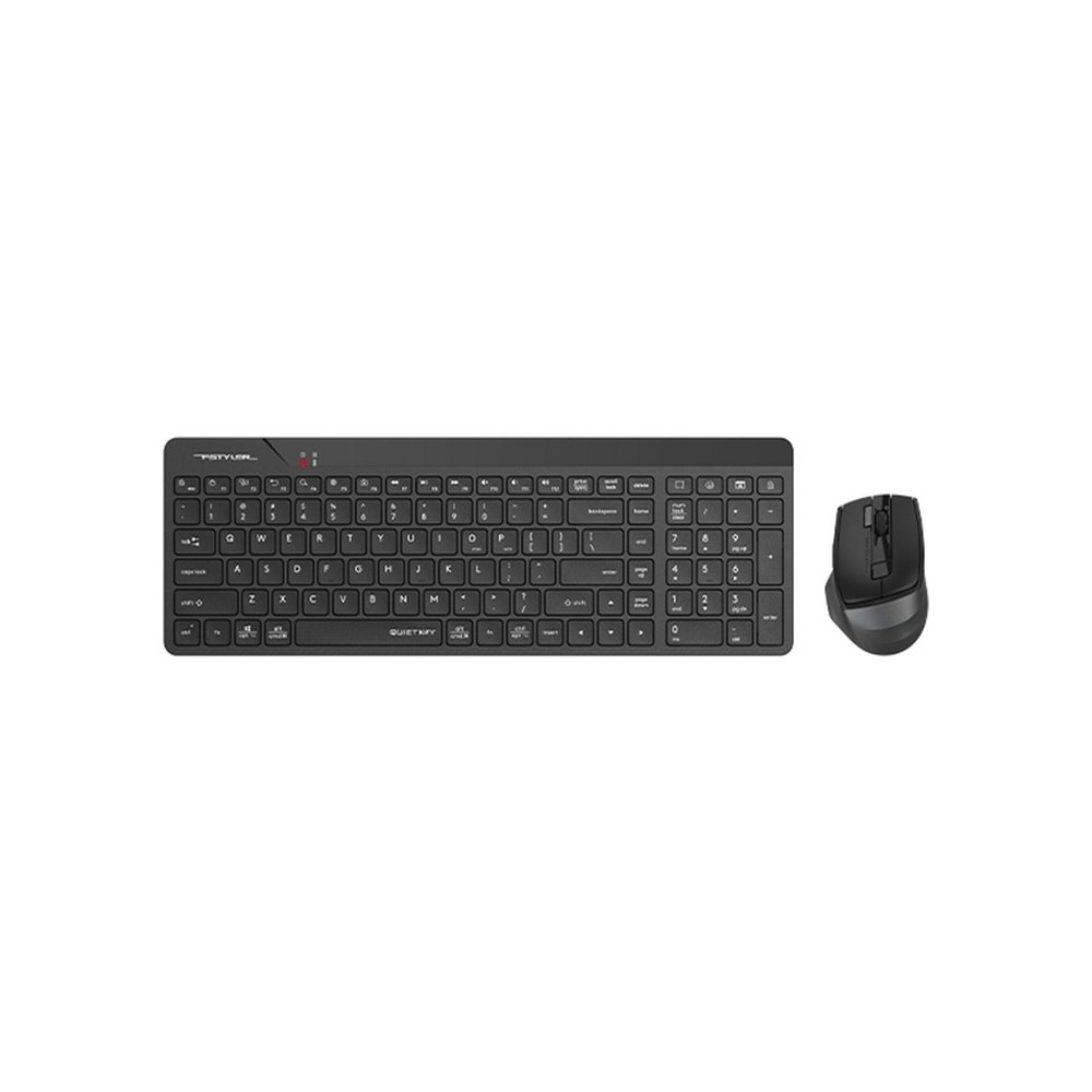 A4 Tech FG2400 AIR2 2.4G FN-Multimedya Q Sessiz Set Siyah