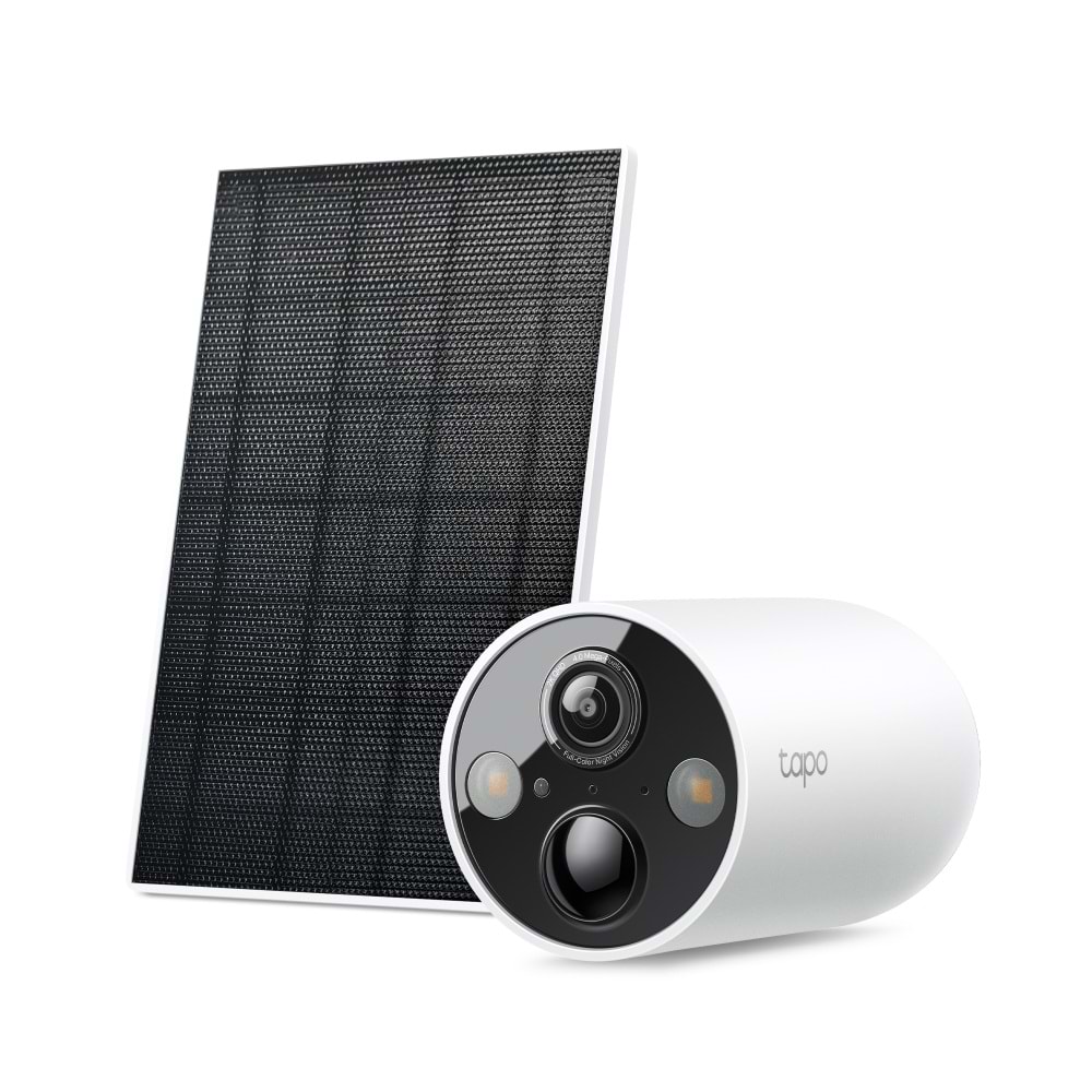 Tp-Link Tapo TC85 KIT 2K QHD Yapay Z Wi-Fi Güneş Enerjili Güvenlik Kamerası Kiti