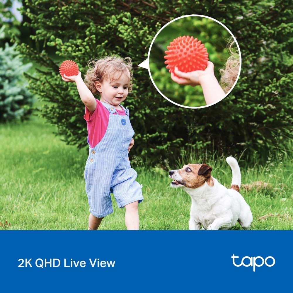 Tp-Link Tapo TC85 KIT 2K QHD Yapay Z Wi-Fi Güneş Enerjili Güvenlik Kamerası Kiti