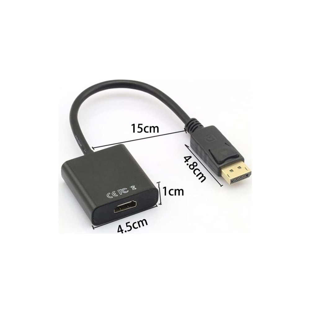 Codegen CDG-CNV36 Display Port to HDMI Çevirici Adaptör