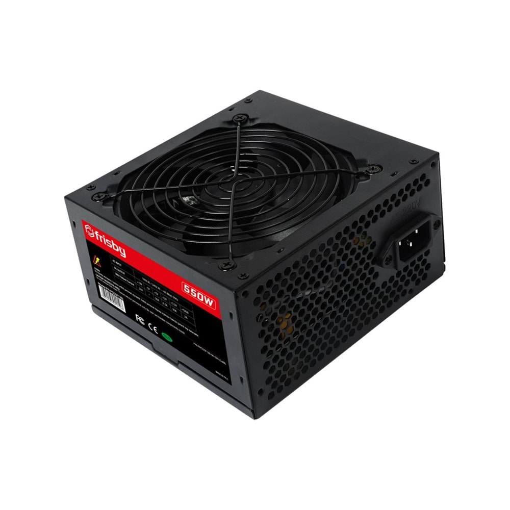 Frisby 550W 20+4 Pin Sata 120mm Fan Power Supply (FR-PS55F12B)