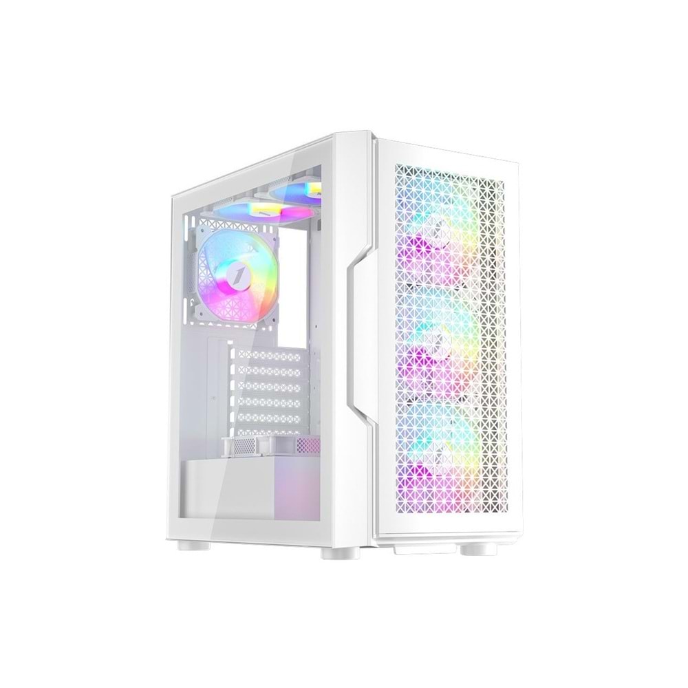 1ST Player TRILOBITE T7 650W 80+ARGB MESH 4x12cm Fan Temperli Cam USB3.0 ATX Byz