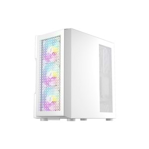 1ST Player TRILOBITE T7 650W 80+ARGB MESH 4x12cm Fan Temperli Cam USB3.0 ATX Byz