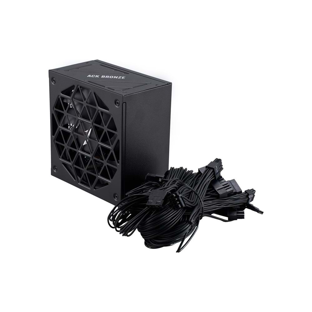 1ST Player ACK 80+BRONZE 850W Aktif PFC 14cm Fan Siyah Power Supply (5Yıl Garant