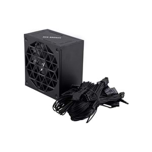 1ST Player ACK 80+BRONZE 850W Aktif PFC 14cm Fan Siyah Power Supply (5Yıl Garant
