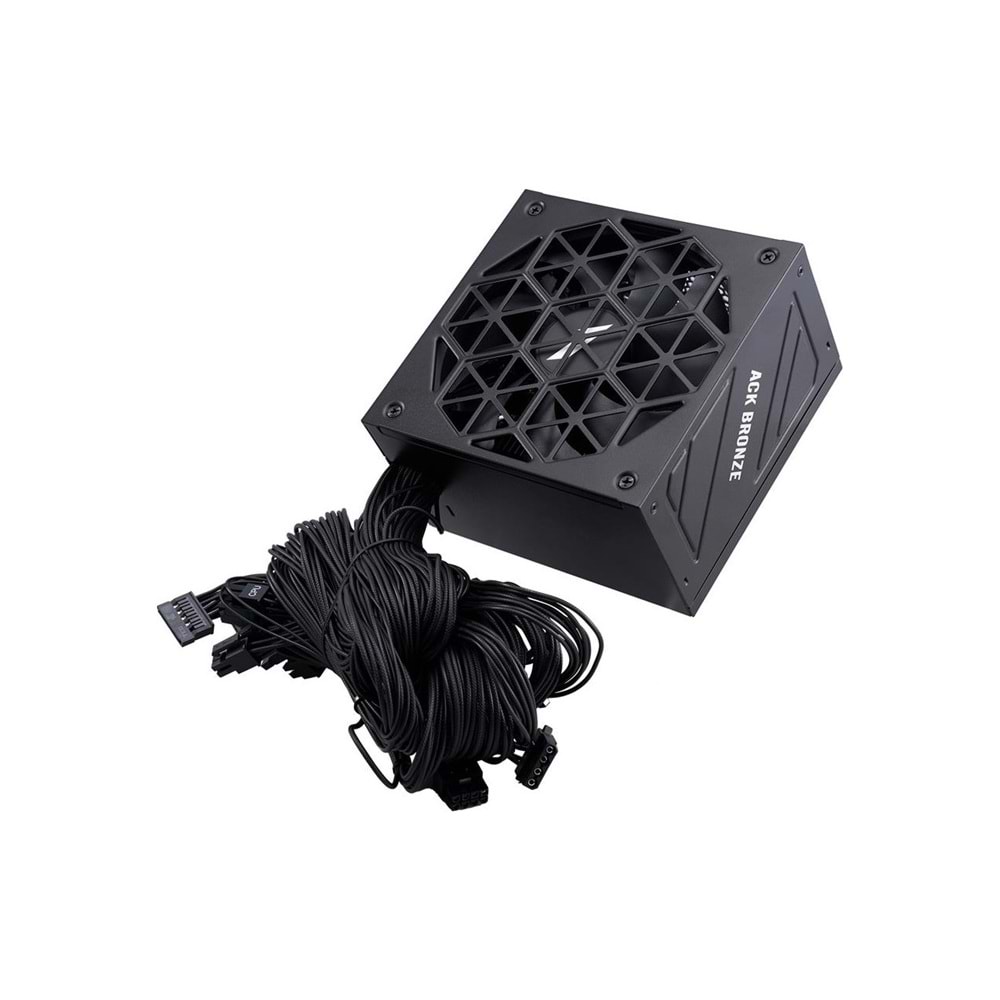1ST Player ACK 80+BRONZE 850W Aktif PFC 14cm Fan Siyah Power Supply (5Yıl Garant