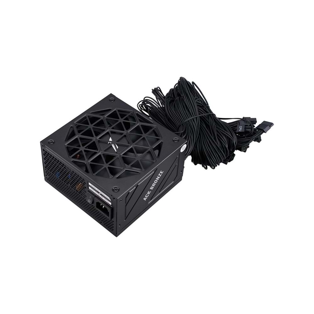 1ST Player ACK 80+BRONZE 850W Aktif PFC 14cm Fan Siyah Power Supply (5Yıl Garant