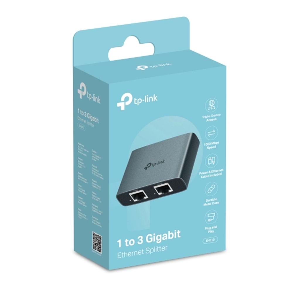 Tp-Link EH310 1 den 3 e Gigabit Ethernet Splitter