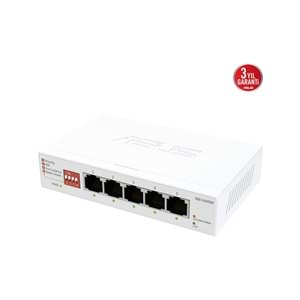 Asus QG-U1050 5-Port 2,5G Gigabit Ethernet Tak Çalıştır Yönetilemez Switch