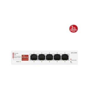 Asus QG-U1050 5-Port 2,5G Gigabit Ethernet Tak Çalıştır Yönetilemez Switch