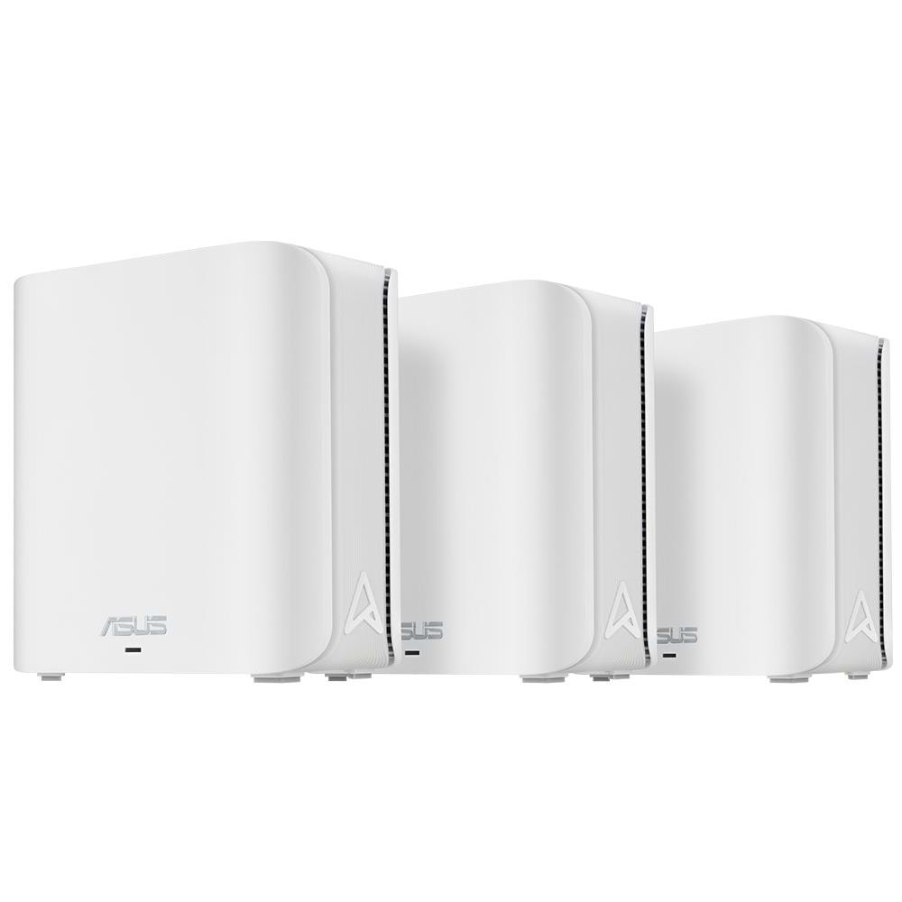 Asus ZenWiFi BD4 2.5G Dual-Band AiMesh Wi-Fi 7 Router (Beyaz, Üçlü Paket)