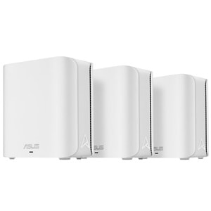 Asus ZenWiFi BD4 2.5G Dual-Band AiMesh Wi-Fi 7 Router (Beyaz, Üçlü Paket)