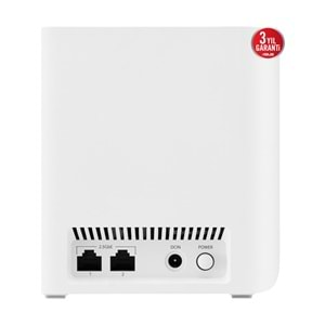 Asus ZenWiFi BD4 2.5G Dual-Band AiMesh Wi-Fi 7 Router (Beyaz, Üçlü Paket)