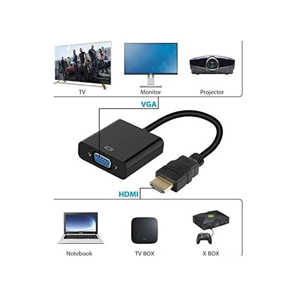 Codegen CDG-CNV31 HDMI to VGA Çevirici Adaptör
