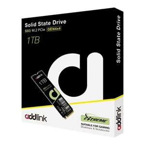 ADDLINK AD1TBS93M2P 1TB M.2 2280 PCIe GEN4X4 NVMe 1.4 R:7200 W:6100