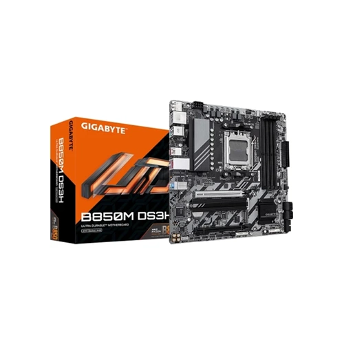 GIGABYTE B850M-DS3H B850M-DS3H 8200MHz OC DDR5 AM5 M.2 HDMI-DP MicroATX Anakart