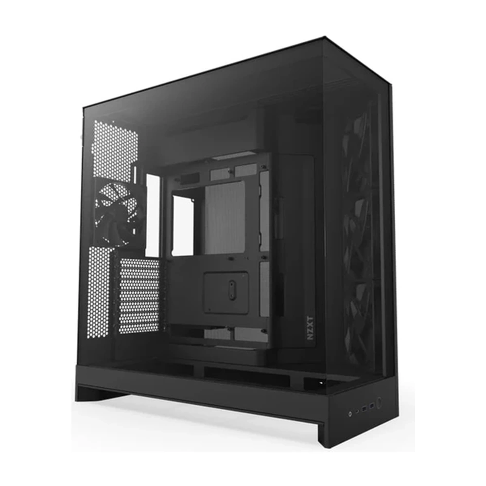 NZXT CM-H92FB-01 H9 Flow 2025 Dual Chamber Mid Tower Case All Black